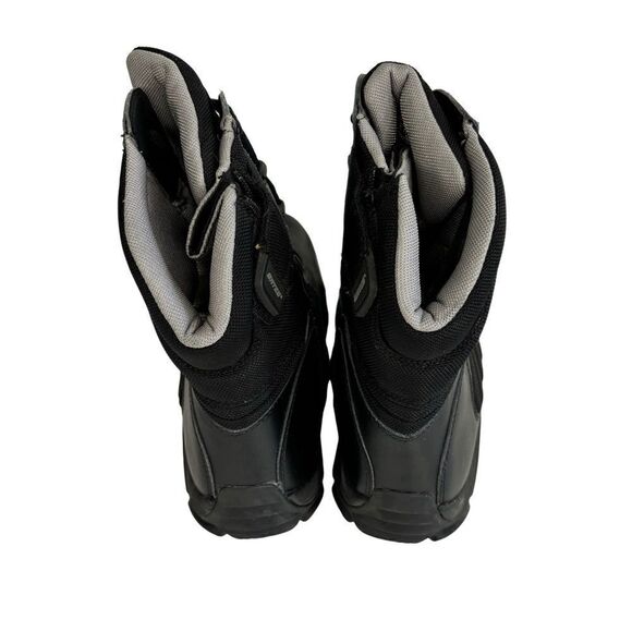 Men’s Bates gore text black leather combat boots size 14 - Picture 4 of 6